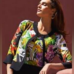 43. Joseph Ribkoff Floral Open Top